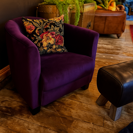 Rocket Chair in Velvet
