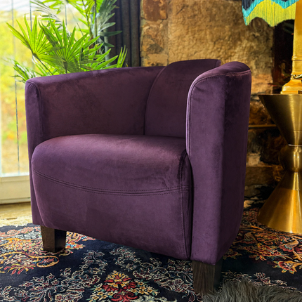 Rocket Chair in Velvet