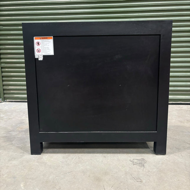 Regent Noir 2 Door Wooden Sideboard - Factory Seconds