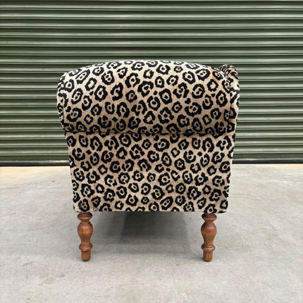 Selfridges Sofa Chaise LHF in Leopard Cream - Ex Display