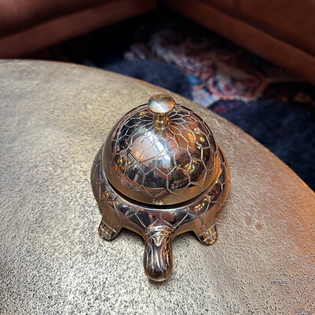 Brass Tortoise Table Bell