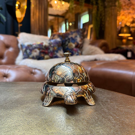Brass Tortoise Table Bell