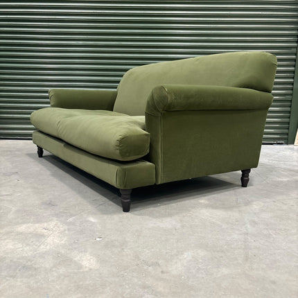 Truffle 2 Seater Sofa in Royal Olive - Ex Display