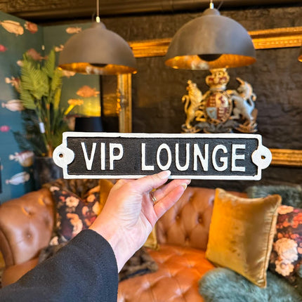 Sign - VIP Lounge