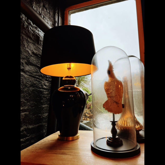 Kalvin Table Lamp Black - Clearance