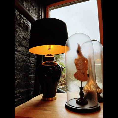 Kalvin Table Lamp Black
