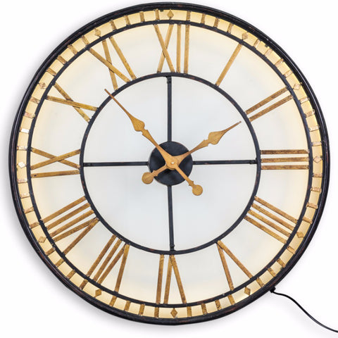 Clock Westminster Back Lit Medium (81 x 81 x 10cm)