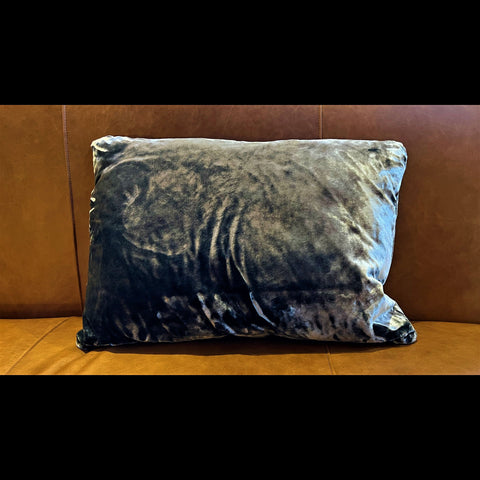 Cushion Glamour Ink Large Bolster (45 x 63cm) Feather Filled - Clearance