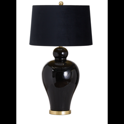 Kalvin Table Lamp Black (45 x 45 x 85cm)