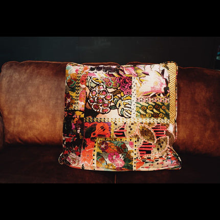 Feather Cushion Barcalona Magenta Extra Large (60 x 60cm) To Order