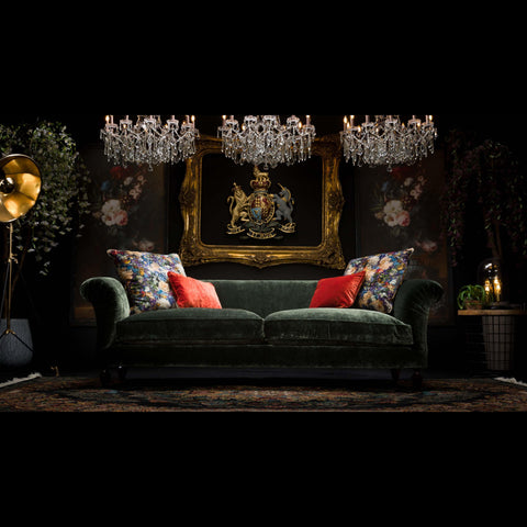 Loretta Spink & Edgar Grand 4 Seater in Opium Emerald