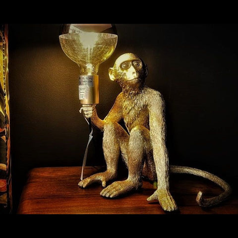 Table Lamp Monkey Gold (23 x 20 x 30cm)